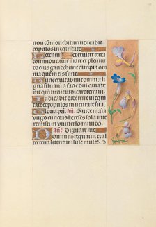 Hours of Queen Isabella the Catholic, Queen of Spain: Fol. 108r, c. 1500. Creator: Master of the First Prayerbook of Maximillian (Flemish, c. 1444-1519); Associates, and.