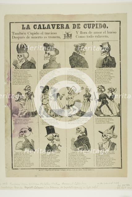 Cupid's Calavera, n.d. Creator: José Guadalupe Posada.