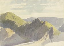 The Ahr Valley near Altenahr, 1858. Creator: Carl Theodor Reiffenstein.