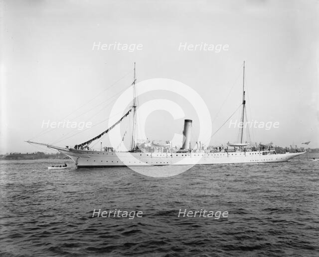 U.S.S. Mayflower, between 1898 and 1901. Creator: Edward H Hart.