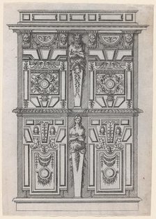 Furniture Design, 1530-85. Creator: Jacques Androuet Du Cerceau.
