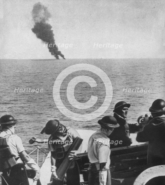 'The fight begins', 1943. Artist: Unknown.