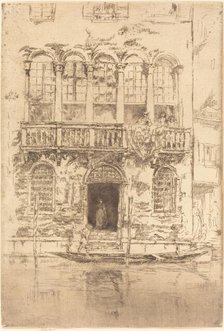 The Balcony, 1879/1880. Creator: James Abbott McNeill Whistler.
