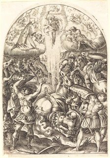 The Conversion of Saint Paul, 1608/1611. Creator: Jacques Callot.