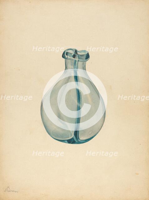 Blown Glass, 1935/1942. Creator: Alvin Shiren.