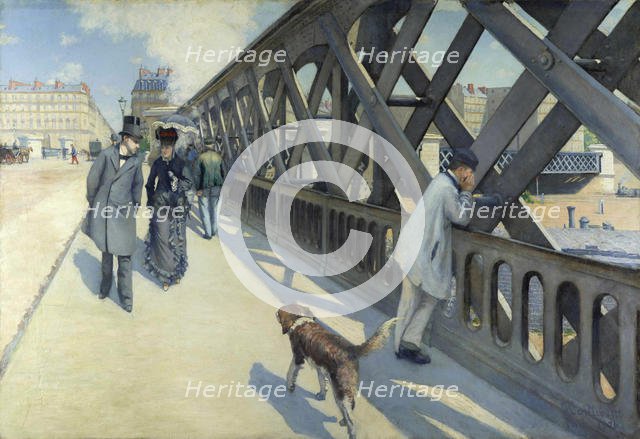 Le Pont de l'Europe , 1876. Creator: Caillebotte, Gustave (1848-1894).