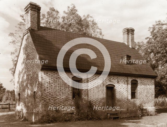 Warburton dependency, Williamsburg, James City County, Virginia, between c1930 and 1939. Creator: Frances Benjamin Johnston.