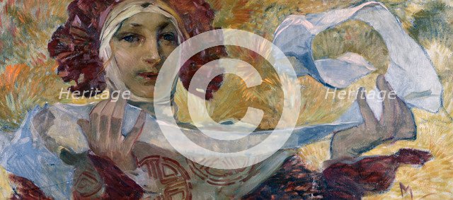 'Untitled', c1880-1930. Artist: Alphonse Mucha