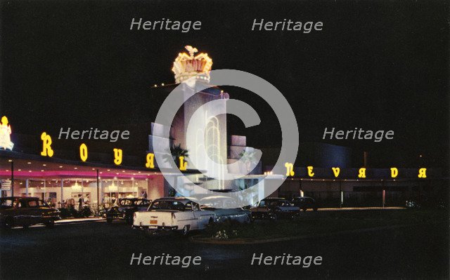 Royal Nevada Hotel, Las Vegas, Nevada, USA, 1956. Artist: Unknown