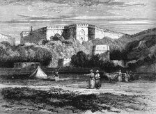 'View of Fort Rhotas near Chillianwalla', c1891. Creator: James Grant.
