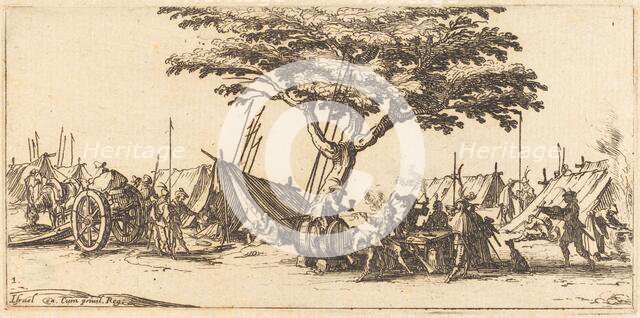 The Camp, c. 1633. Creator: Jacques Callot.