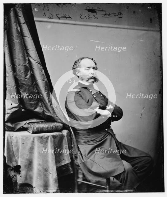 General Randolph B. Marcy, US Army, between 1860 and 1875. Creator: Unknown.