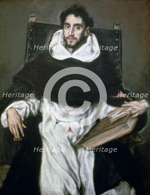 Fray Hortensio Felix Paravicino', 1609. Artist: El Greco