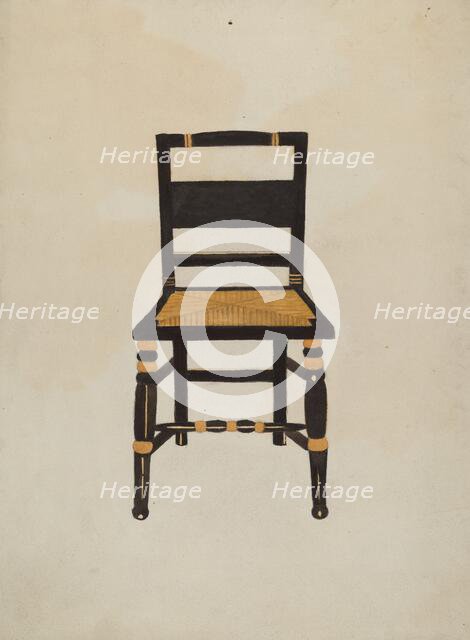 Hitchcock Chair, 1935/1942. Creator: Genevieve Sherlock.