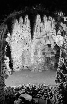 Grotto at Ascot Place, Winkfield, Berkshire, 1945. Artist: Eric de Maré