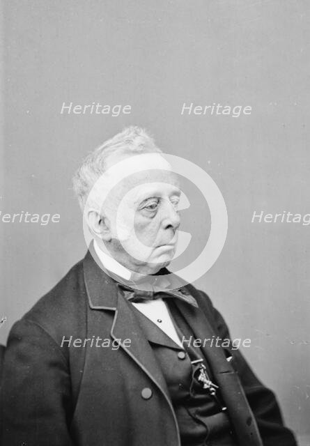 Reverdy Johnson, between 1855 and 1865. Creator: Unknown.