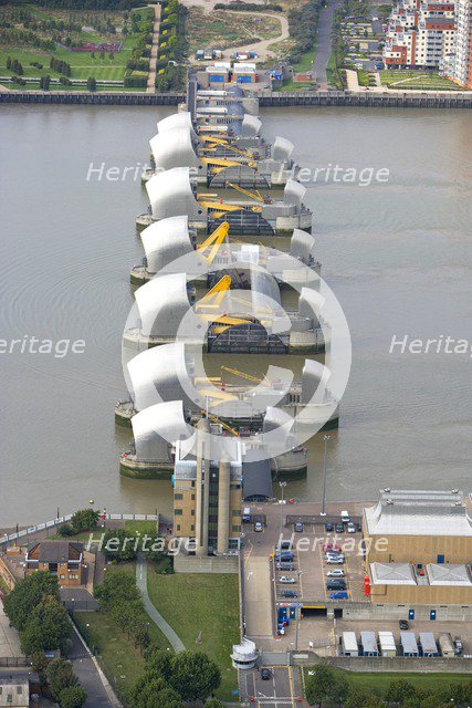 Thames Barrier, Woolwich Reach, London, 2006. Artist: Historic England Staff Photographer.