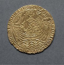 Noble (obverse), 1422-1461. Creator: Unknown.
