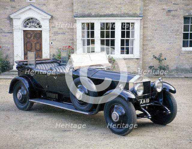 A 1925 Rolls-Royce Phantom I. Artist: Unknown