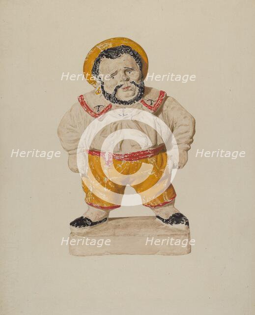 Figure of a Sailor, c. 1940. Creator: Lucille Chabot.