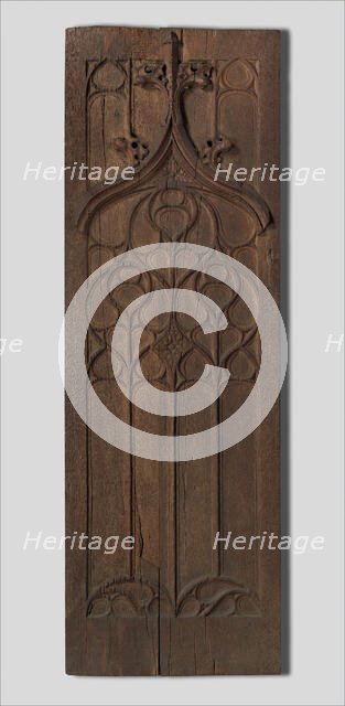 Panel, French, 15th century. Creator: Unknown.