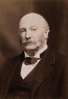 John William Strutt, Lord Rayleigh, c1900s. Creator: Elliott & Fry.