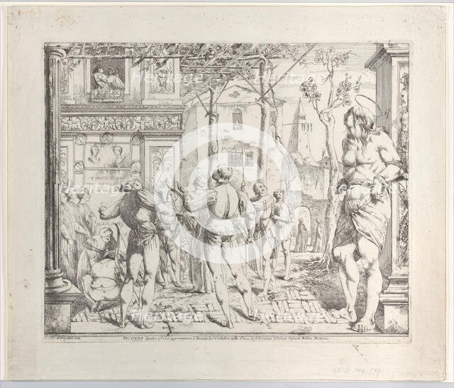 The Martyrdom of Saint Christopher, "Secondo Quadro", 1776. Creator: Giovanni David.