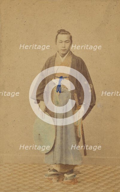 Japanese Naval Officer., 1865-1875. Creator: Unknown.