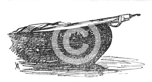 Stern of fishing-boat, 1881. Creator: Wallis Mackay.