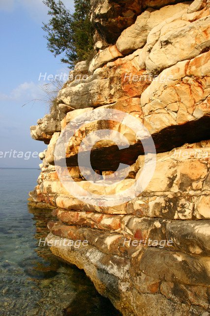 Rock Formations, Kefalonia, Greece
