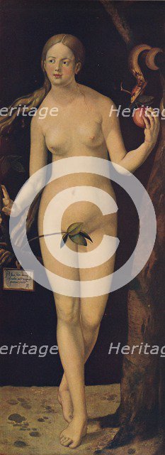 'Eva', (Eve), 1507, (c1934). Artist: Albrecht Durer.