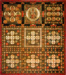 Garbhadhatu Mandala, 8th/9th century. Artist: Anonymous  