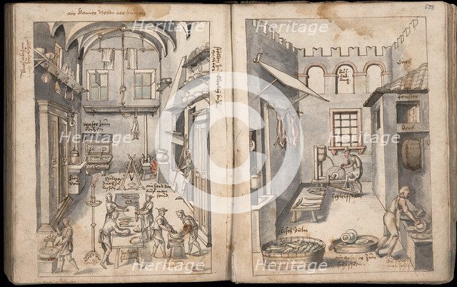 Cookbook Opera, 1570. Artist: Scappi, Bartolomeo (c. 1500-1577)