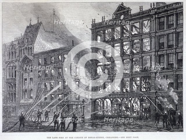 Cheapside, London, 1881. Artist: Anon