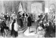 Queen Victoria (1819-1901) opening St Thomas' Hospital, London, 1871. Artist: Unknown