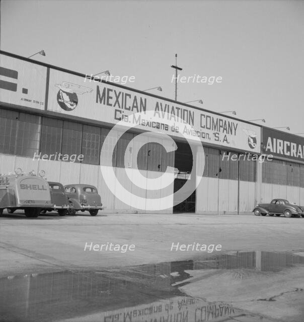 Airport, Glendale, California, 1937. Creator: Dorothea Lange.
