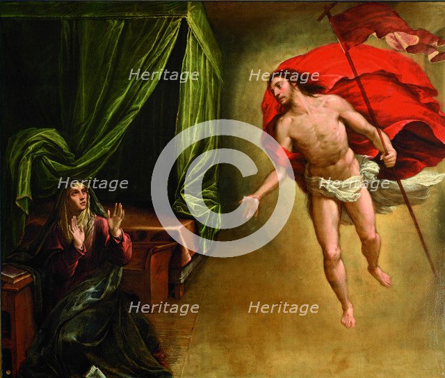 The Appearance of Christ to his Mother, 1579.