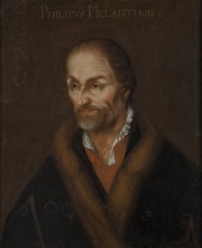 Philip Melanchthon, 1497-1560. Creator: Anon.