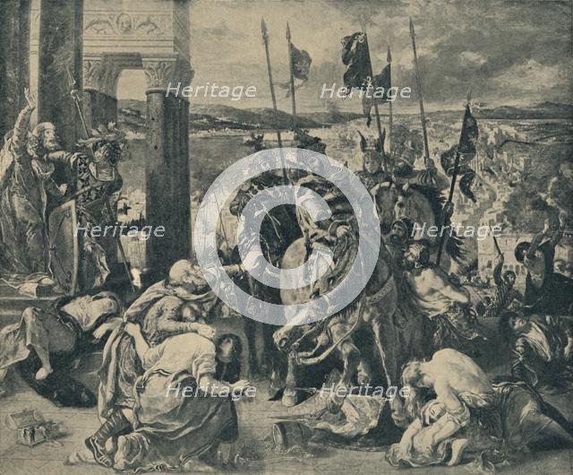 'Crusaders Entering Constantinople', 1840, (1935).  Creator: WF Mansell.