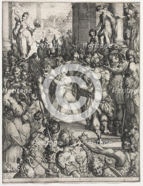 The Martyrdom of Saint Lucy. Creator: Jacques Bellange (French, c.1575-1616).