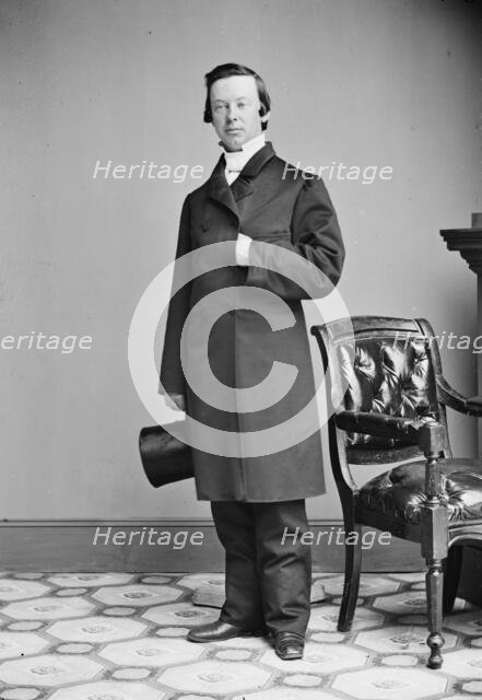 Rev. F.E. Lavorends, between 1855 and 1865. Creator: Unknown.