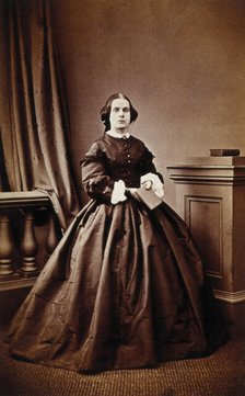 Florence Nightingale (?), c1870s. Creator: Unknown.