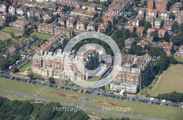 The New Metropole and The Grand Hotel, Folkestone, Kent, 2016. Creator: Damian Grady.
