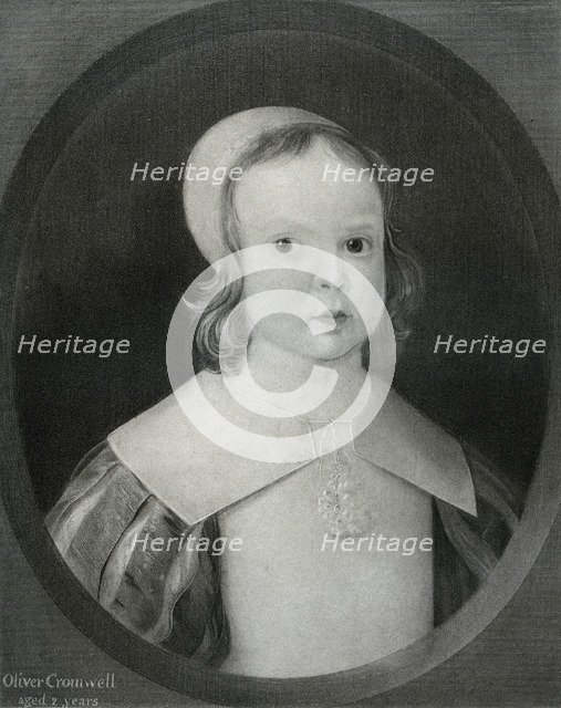 Oliver Cromwell aged two, 1601, (1899).  Creator: Unknown.