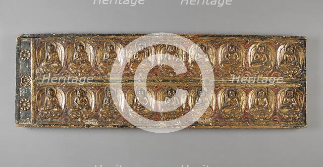 Manuscript Cover, 15th century. Creator: Unknown.