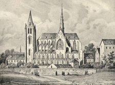'The Church and Part of the Abbey of St Victor', 1915. Artist: Unknown.