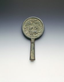 Mirror decorated with a unicorn, Late Southern Song dynasty, China, 13th century. Artist: Unknown