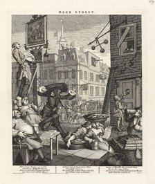 Beer Street, 1 February 1751. Creator: William Hogarth.