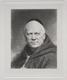 Dom Prosper Gueranger, Abbe of Solesmes. Creator: Claude-Ferdinand Gaillard (French, 1834-1887).