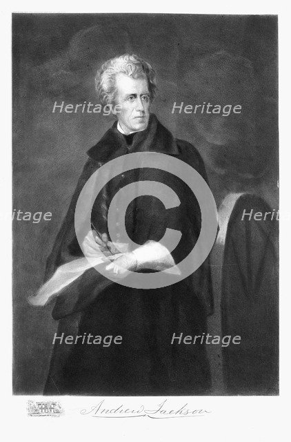 Andrew Jackson, 7th President of the United States of America, (1901). Artist: Unknown